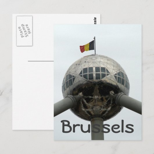 atomium briefkaart (Voorkant / Achterkant)