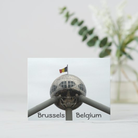 atomium briefkaart (Staand voorkant)