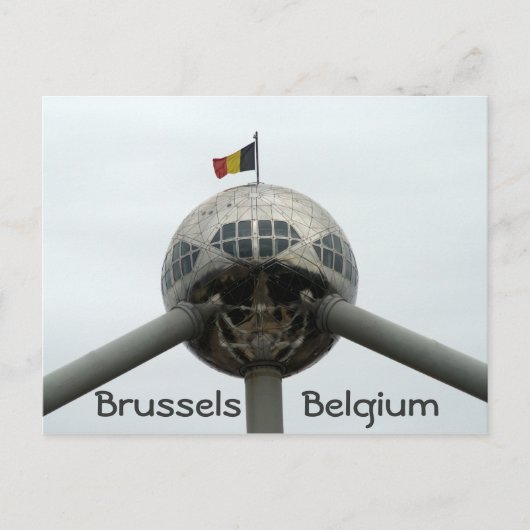 atomium briefkaart (Voorkant)