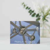 atomium, Brussel, België Briefkaart (Staand voorkant)