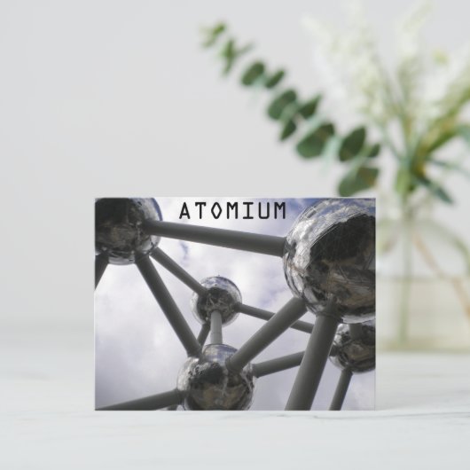 ATOMIUM Brussel Briefkaart (Staand voorkant)
