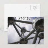 ATOMIUM Brussel Briefkaart (Voorkant / Achterkant)