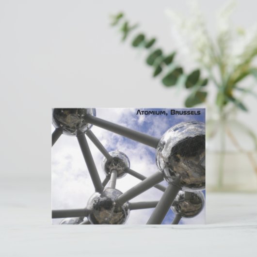 atomium, Brussel Briefkaart (Staand voorkant)