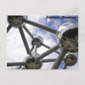 atomium, Brussel Briefkaart (Voorkant)