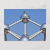 Atomium Brussels Travel Briefkaart (Voorkant)