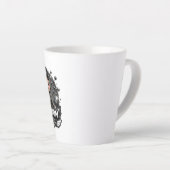 ATOMIVRA Carbon Karakter Latte Mok (Rechterhoek)