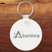 ATOMIVRA Carbon Karakter Sleutelhanger (Achterkant)