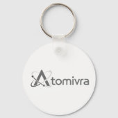 ATOMIVRA Carbon Karakter Sleutelhanger (Achterkant)