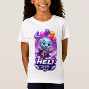 ATOMIVRA Helium Karakter – Edelgaschemie T-shirt