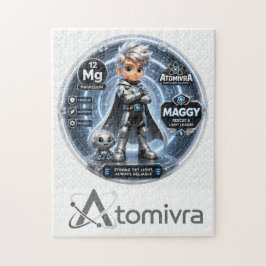 ATOMIVRA Magnesium Karakter Legpuzzel
