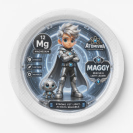 ATOMIVRA Magnesium Karakter Papieren Bordje