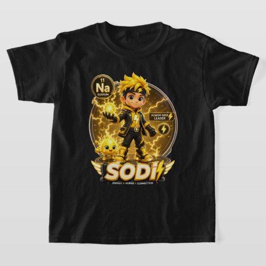 ATOMIVRA Natrium Karakter T-shirt (Laagn)