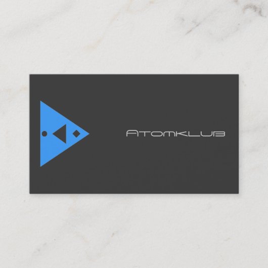 Atomklub BC Visitekaartje (Voorkant)