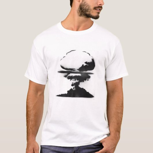 atompilz Motif Atomic Bomb Nuclear Mushroom Women T-shirt (Voorkant)