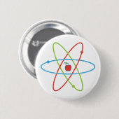 atoms Apple Ronde Button 5,7 Cm (Voorkant /achterkant)