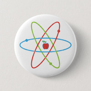 atoms Apple Ronde Button 5,7 Cm