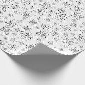 atoms Science Chemistry Symbols Cadeaupapier (Hoek)