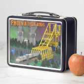 Atomtrein dubbelzijdige lunchbox (In situ)