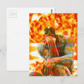 Atoom brainstorm briefkaart (Voorkant / Achterkant)