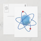 Atoom Briefkaart (Voorkant / Achterkant)