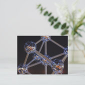 atoom briefkaart (Staand voorkant)