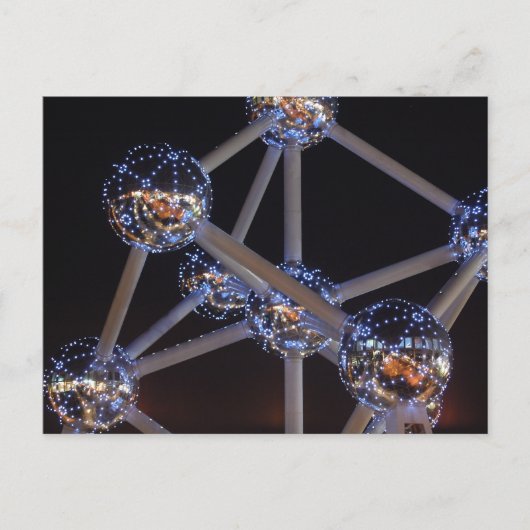 atoom briefkaart (Voorkant)