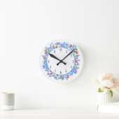 atoom deeltjesmolecuulwetenschapsthema ronde klok (Huis)