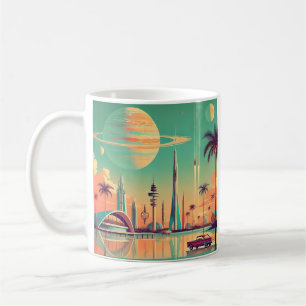 Atoom Futuristisch New Florida Koffiemok
