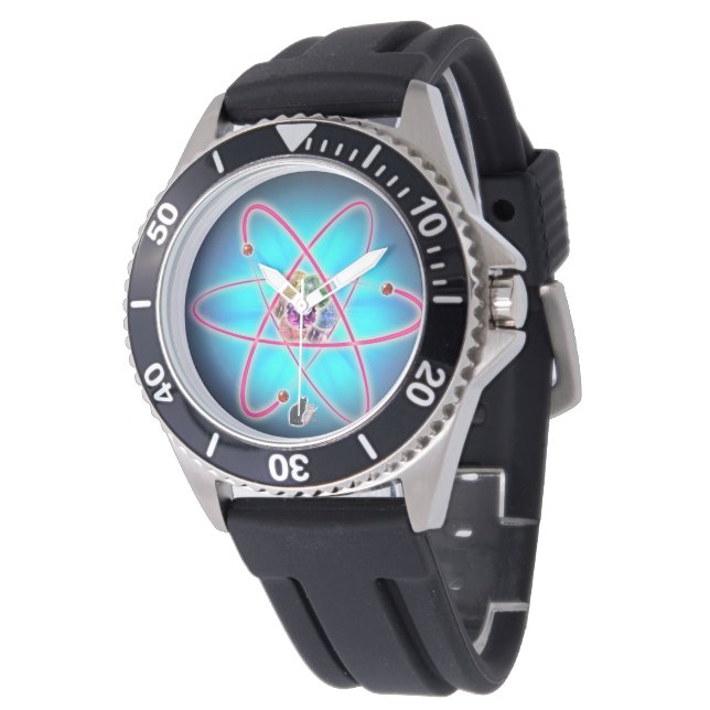 Atoom Juwelen Horloge (Gekanteld)