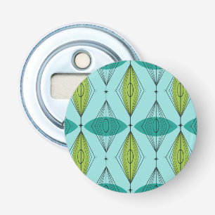 Atoom Magnetische Flesopener Ogee en Starbursts Button Flesopener