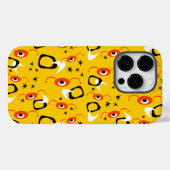 Atoom Retro Spinnen Case-Mate iPhone Case (Achterkant (horizontaal))