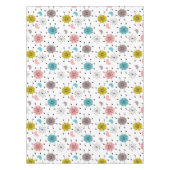 Atoom Retro Starburst Patroon Tafelkleed (Voorkant)