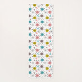 Atoom Retro Starburst Patroon Yogamat (Achterkant)