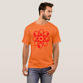 atoom-symbool t-shirt (Voorkant volledig)