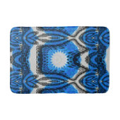atoomblauw badmat (Voorkant)