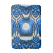 atoomblauw badmat (Voorkant Verticaal)