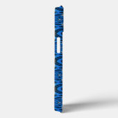 atoomblauw Case-Mate iPhone case (Achterkant / Rechts)