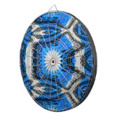 atoomblauw dartbord (Voorkant Rechts)