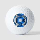 atoomblauw golfballen (Voorkant)