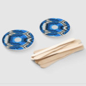 atoomblauw handwaaier (Niet-gemonteerd)