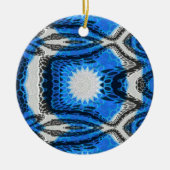 atoomblauw keramisch ornament (Voorkant)