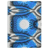 atoomblauw klembord (Achterkant)