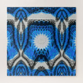 atoomblauw legpuzzel (Horizontaal)