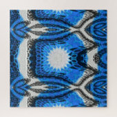 atoomblauw legpuzzel (Verticaal)