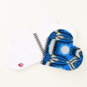 atoomblauw notitieboek (Binnen)