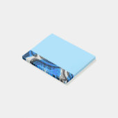 atoomblauw post-it® notes (Schuin)