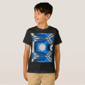 atoomblauw t-shirt (Voorkant volledig)