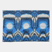 atoomblauw theedoek (Horizontaal)