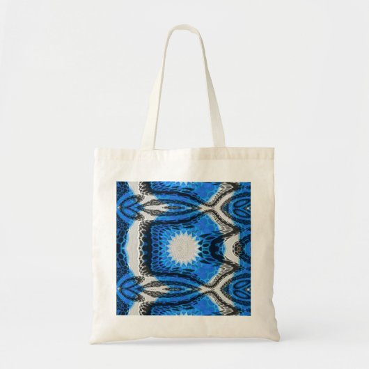 atoomblauw tote bag (Voorkant)