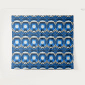 atoomblauw wandkleed (Voorkant (horizontaal))